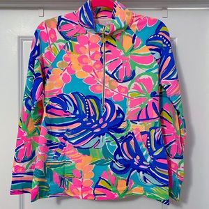 ☘️SOLD☘️ Lilly Pulitzer Exotic Garden Popover (Size S)